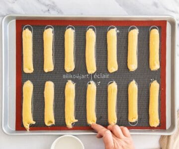 How to make Eclairs (Choux Pastry for Eclair Shells) - The Buttery Crust