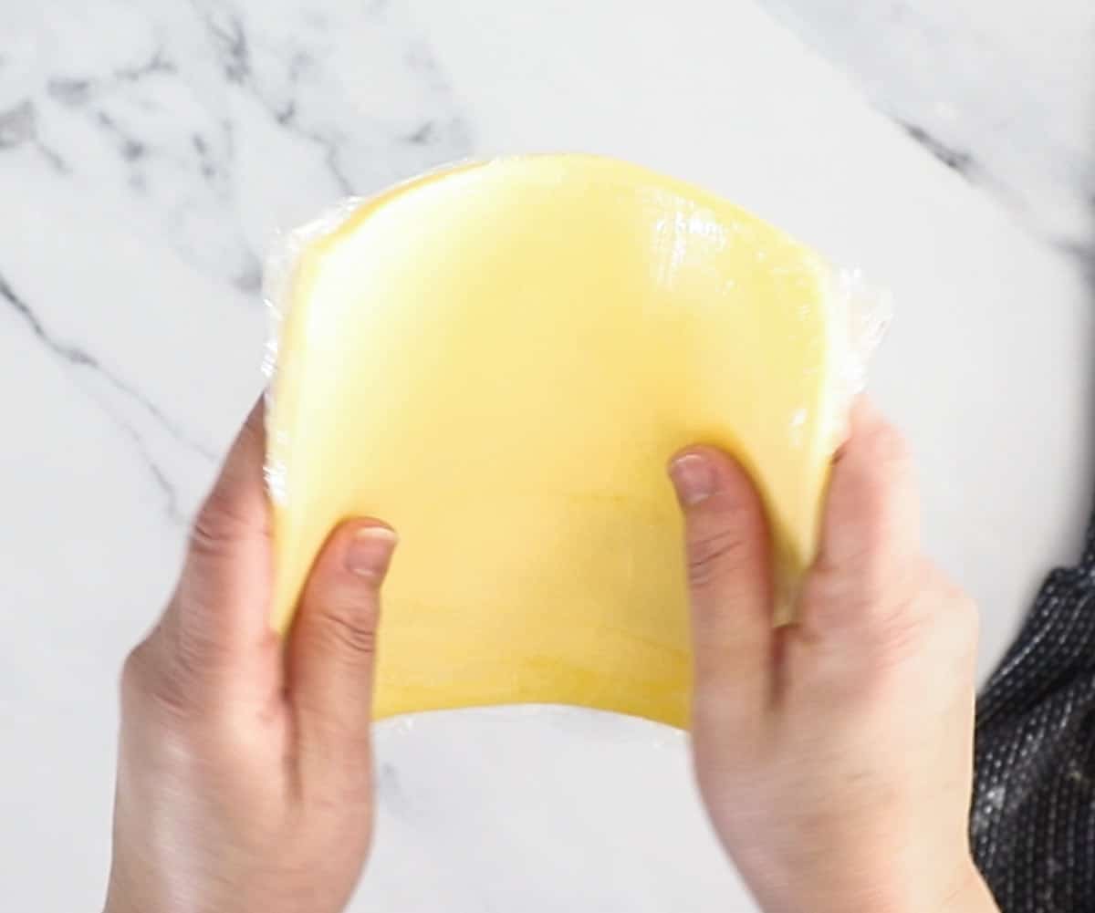 Showing butter pliability.